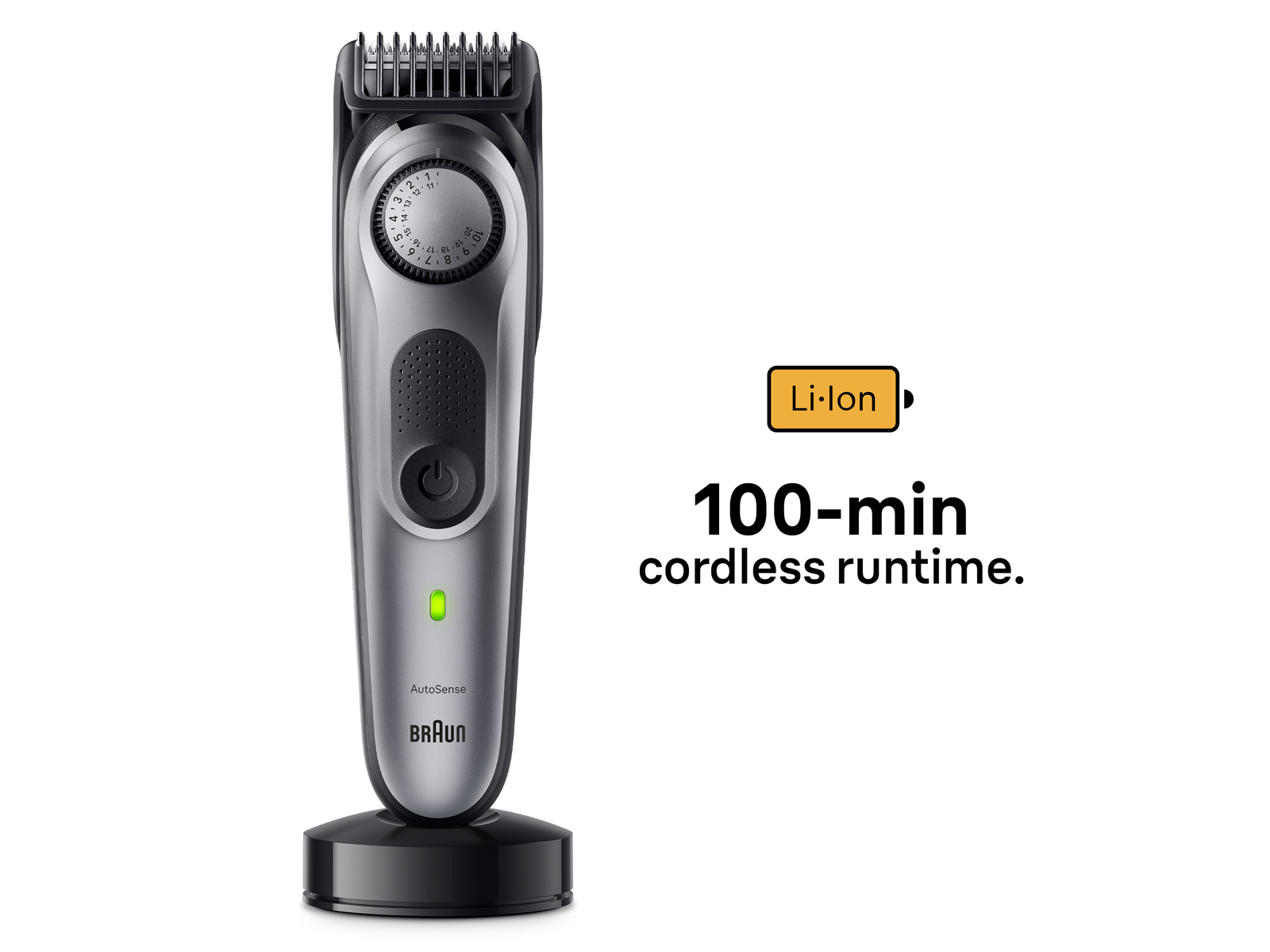 Braun Barttrimmer Styler BT7420 Black / Spc Grey Braun Barttrimmer Styler BT7420 Black / Spc Grey